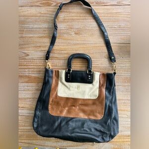 Orla Kiely Leather Cross Body - Nearly New